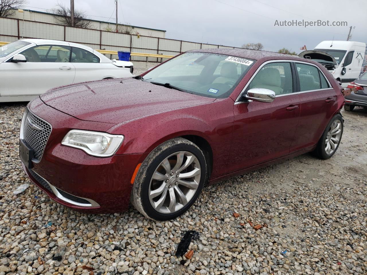 2019 Chrysler 300 Touring Burgundy vin: 2C3CCAAG8KH727038