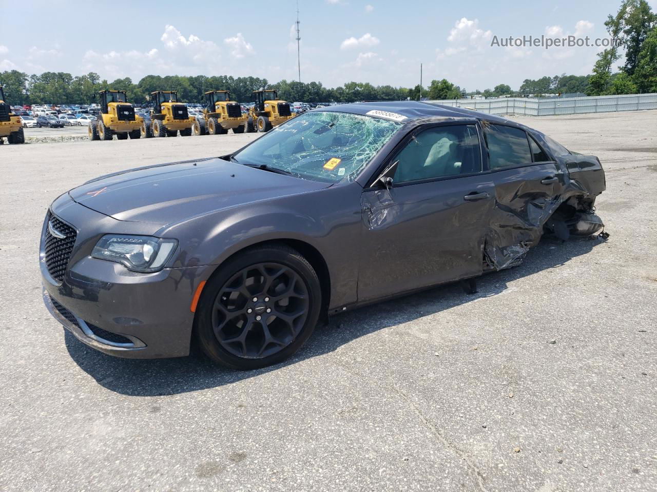 2019 Chrysler 300 Touring Угольный vin: 2C3CCAAG8KH745975