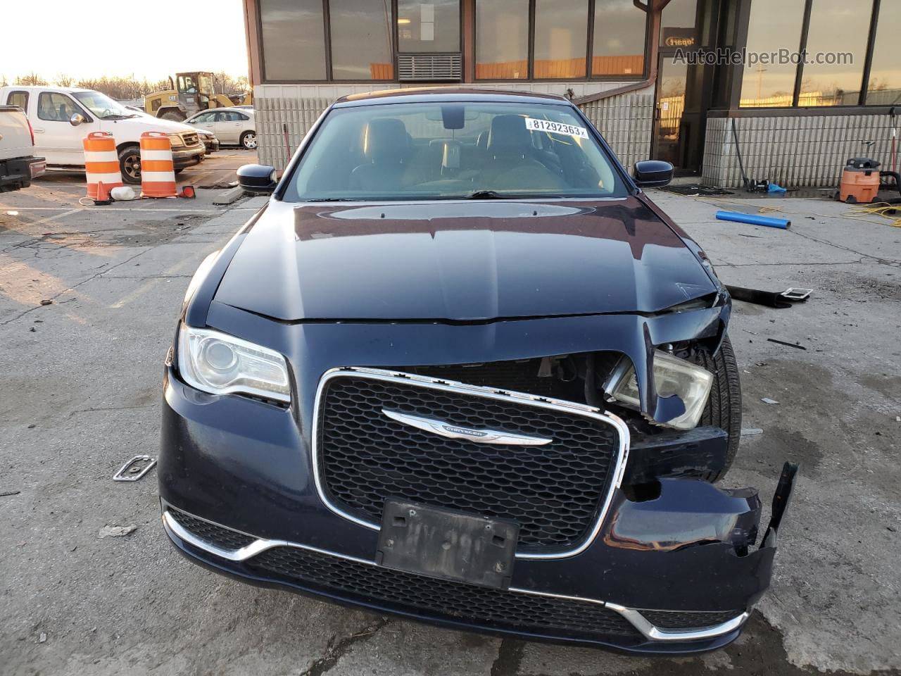 2016 Chrysler 300 Limited Blue vin: 2C3CCAAG9GH223637