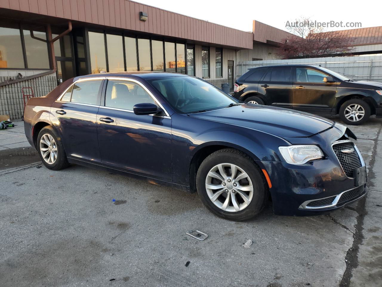 2016 Chrysler 300 Limited Blue vin: 2C3CCAAG9GH223637