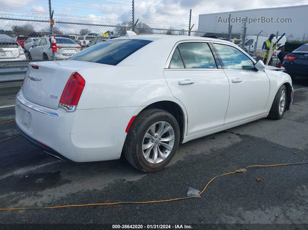 2016 Chrysler 300 Limited White vin: 2C3CCAAG9GH268464