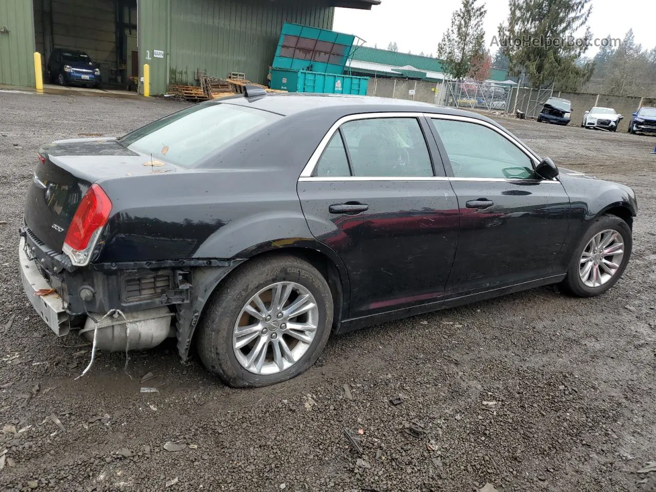 2016 Chrysler 300 Limited Black vin: 2C3CCAAG9GH311149