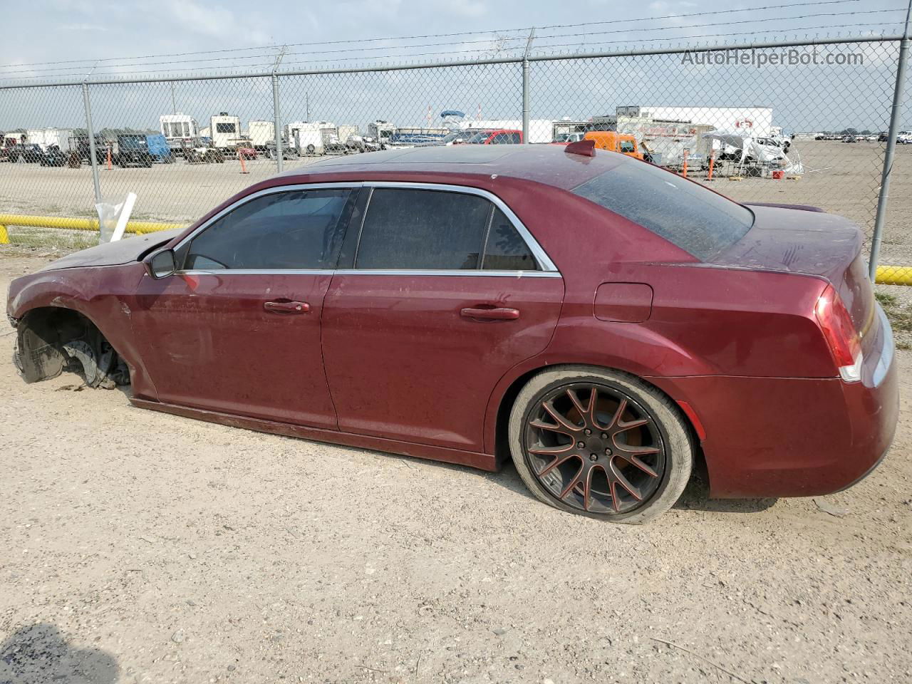 2016 Chrysler 300 Limited Burgundy vin: 2C3CCAAG9GH321065