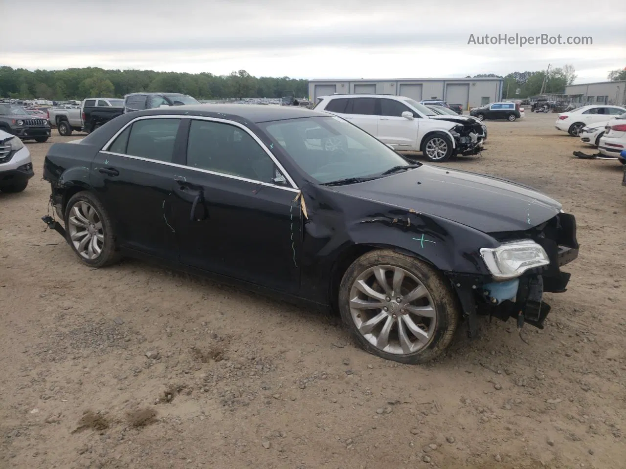 2017 Chrysler 300 Limited Black vin: 2C3CCAAG9HH668154