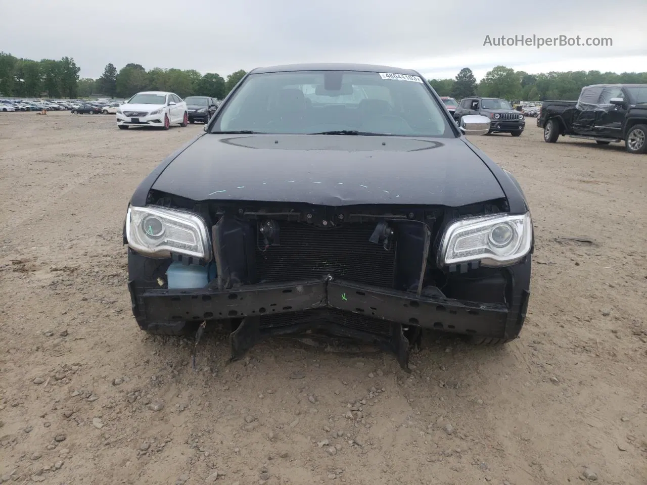 2017 Chrysler 300 Limited Black vin: 2C3CCAAG9HH668154