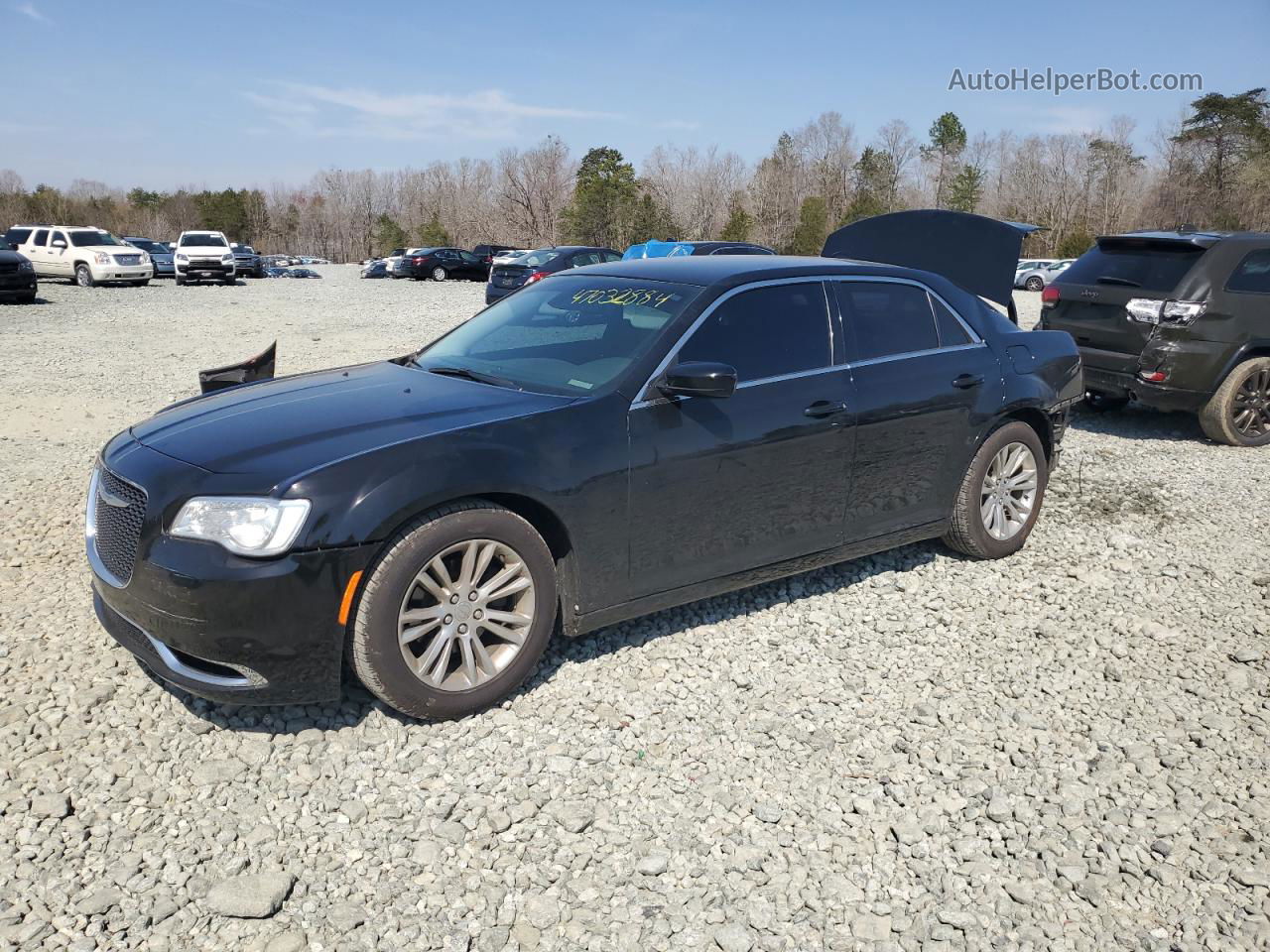 2019 Chrysler 300 Touring Черный vin: 2C3CCAAG9KH610374