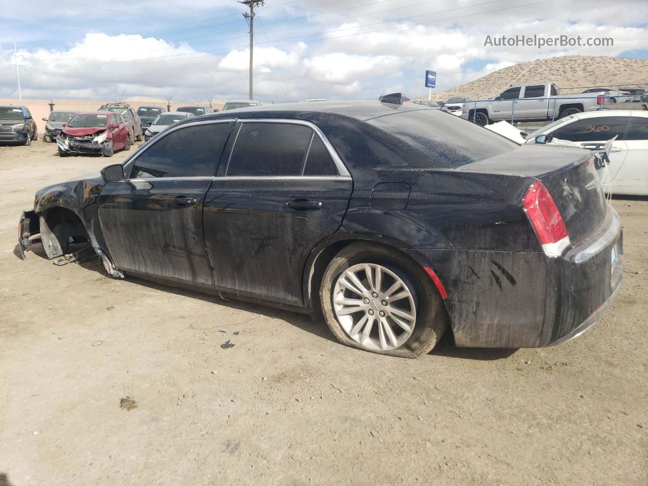 2019 Chrysler 300 Touring Черный vin: 2C3CCAAG9KH755429