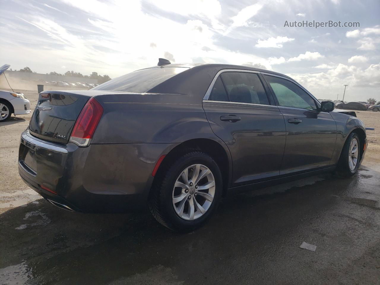 2016 Chrysler 300 Limited Gray vin: 2C3CCAAGXGH189420