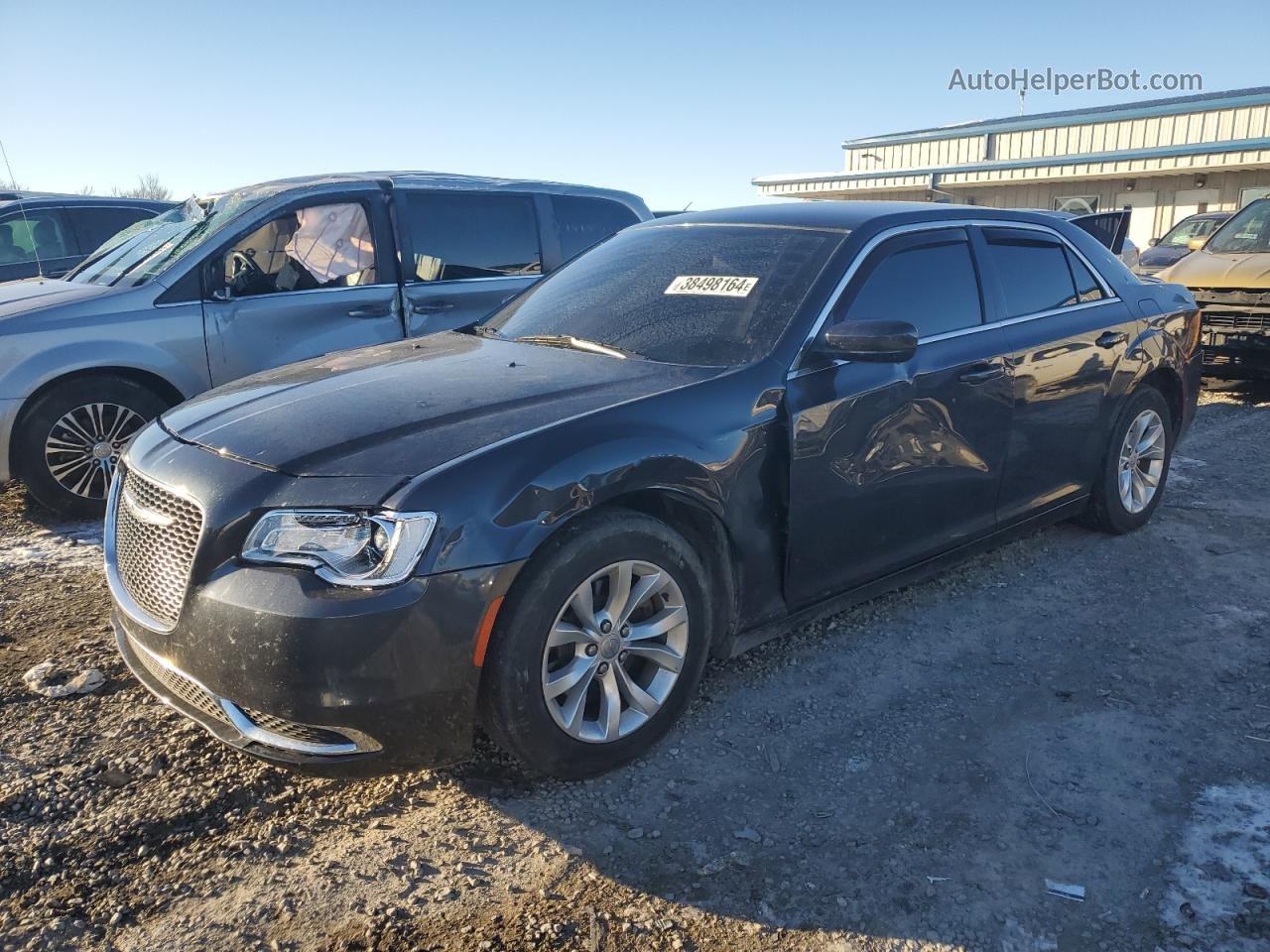 2016 Chrysler 300 Limited Charcoal vin: 2C3CCAAGXGH197744