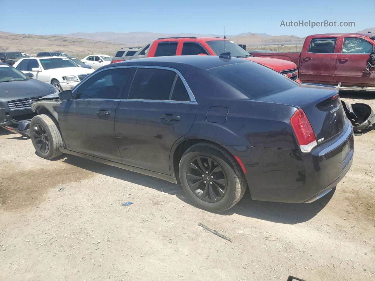 2016 Chrysler 300 Limited Black vin: 2C3CCAAGXGH206863