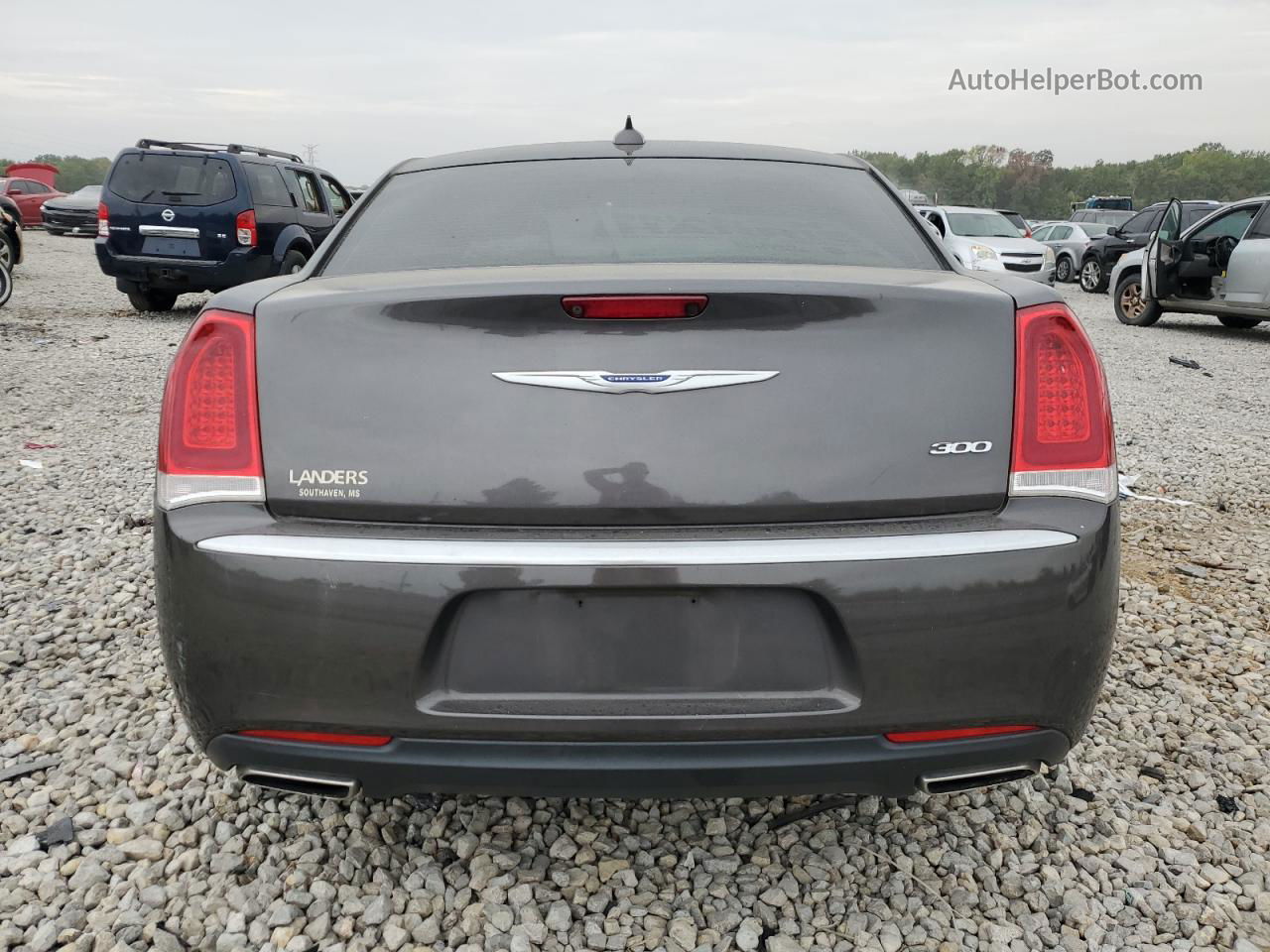 2019 Chrysler 300 Touring Gray vin: 2C3CCAAGXKH613655