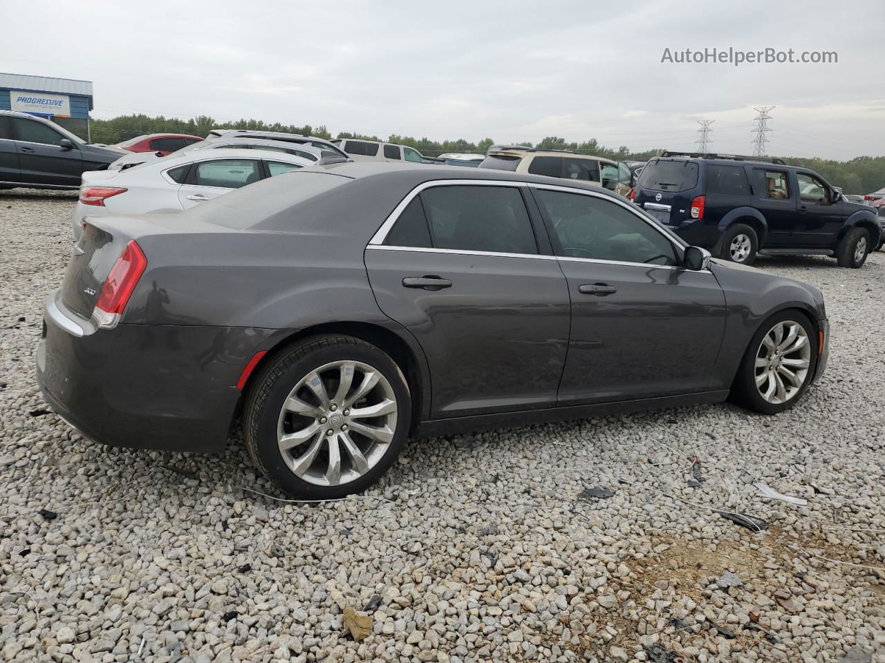 2019 Chrysler 300 Touring Gray vin: 2C3CCAAGXKH613655