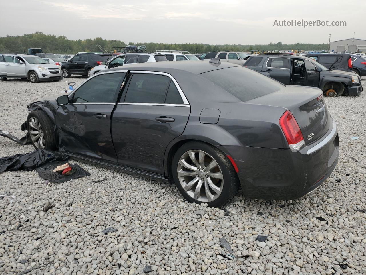 2019 Chrysler 300 Touring Серый vin: 2C3CCAAGXKH613655