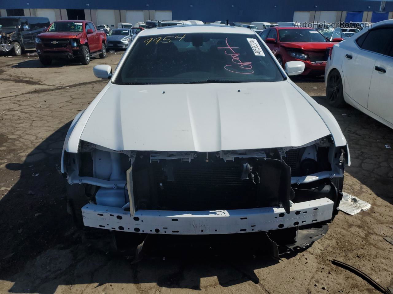 2016 Chrysler 300 S White vin: 2C3CCABG0GH269954