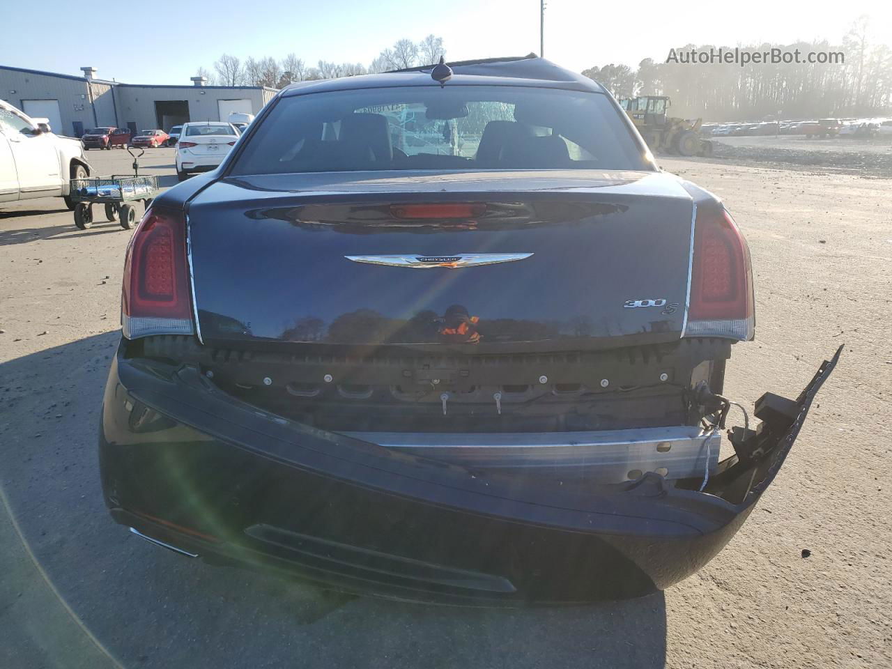 2016 Chrysler 300 S Синий vin: 2C3CCABG0GH274104