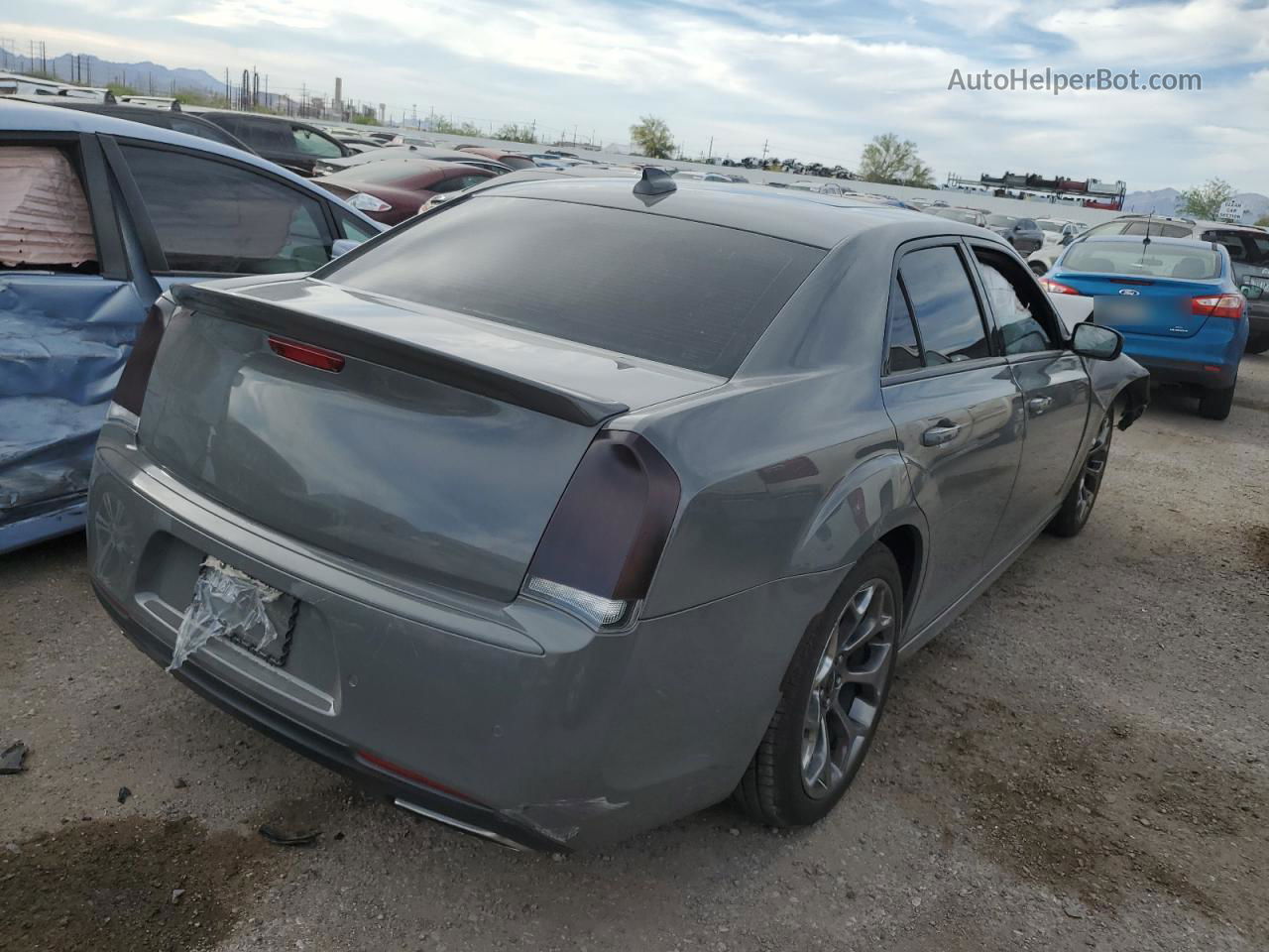 2017 Chrysler 300 S Угольный vin: 2C3CCABG0HH516469