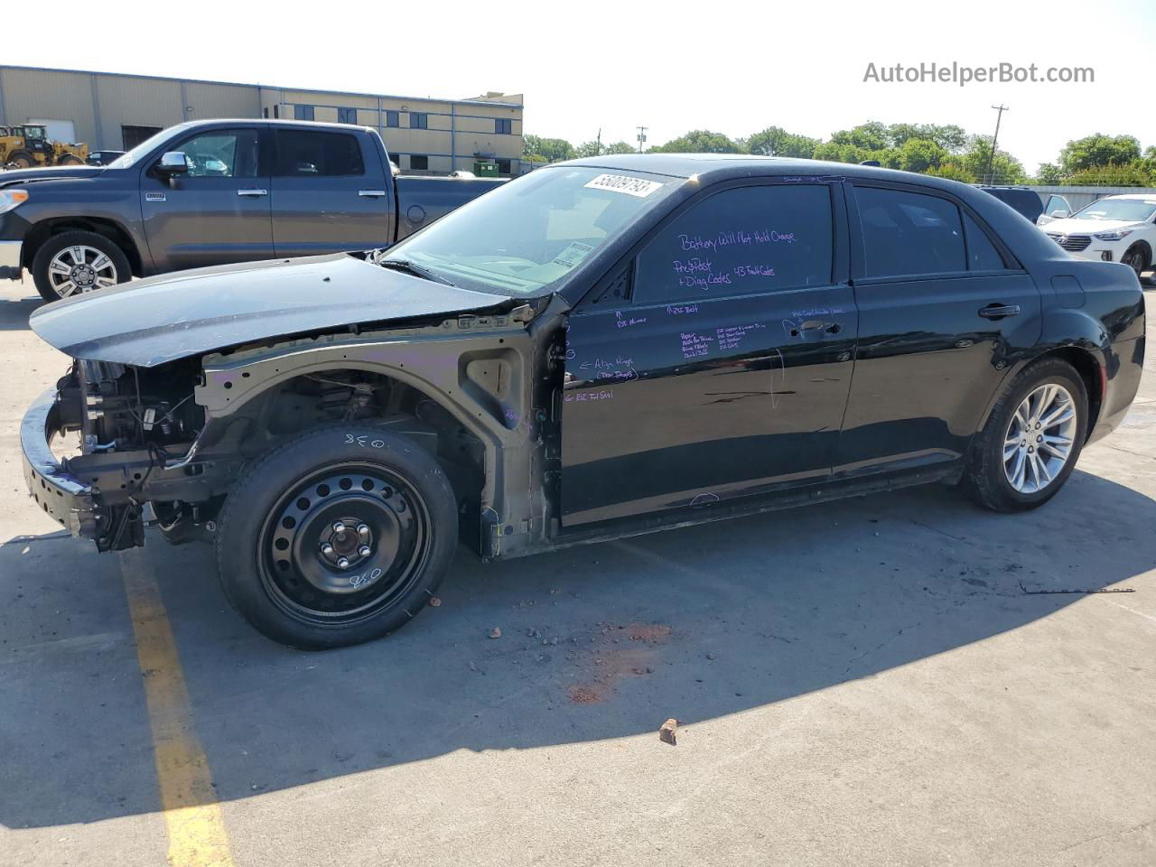 2017 Chrysler 300 S Black vin: 2C3CCABG0HH577126