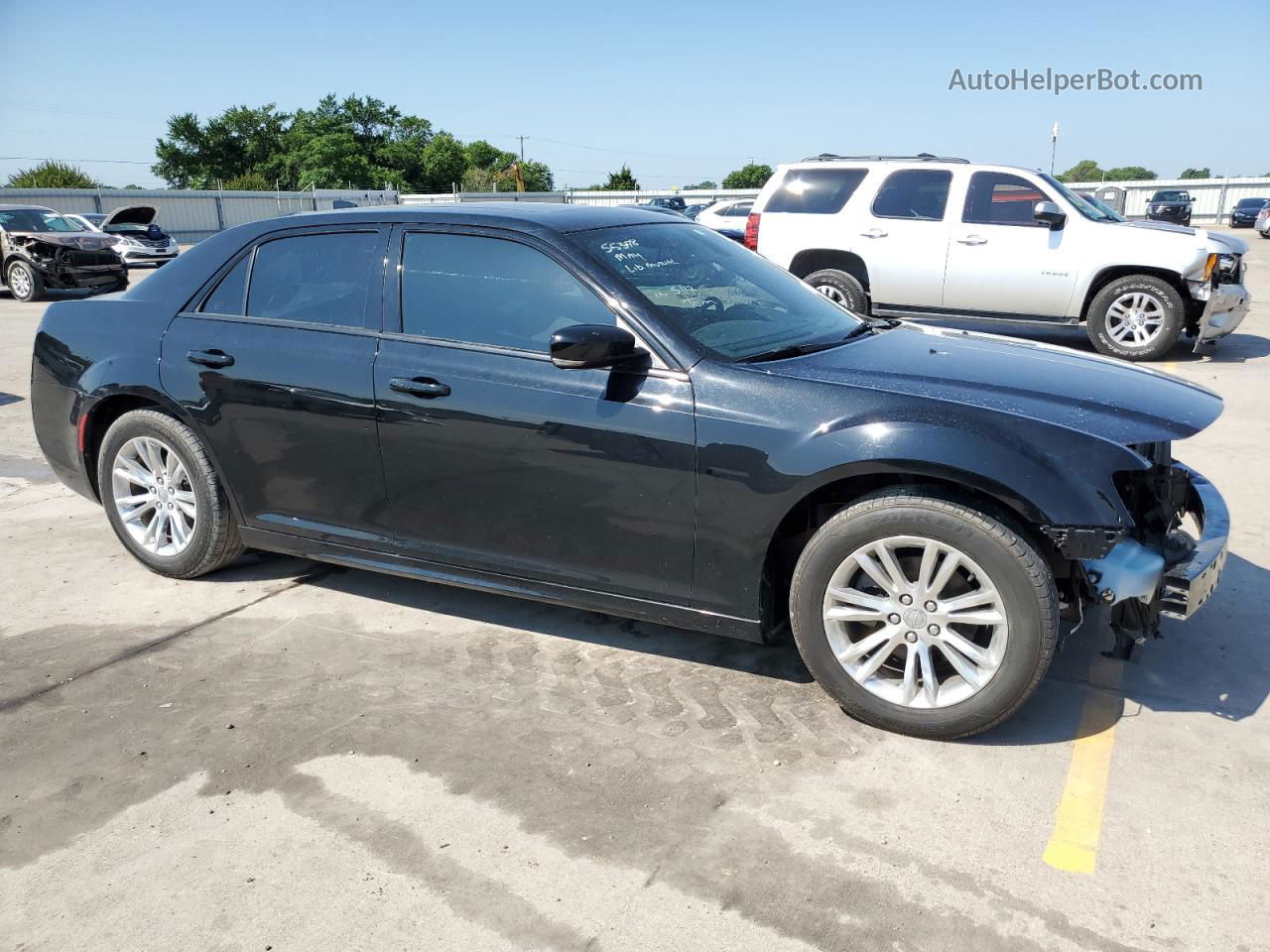 2017 Chrysler 300 S Black vin: 2C3CCABG0HH577126