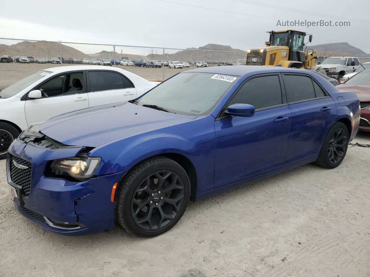 2019 Chrysler 300 S Blue vin: 2C3CCABG0KH515233