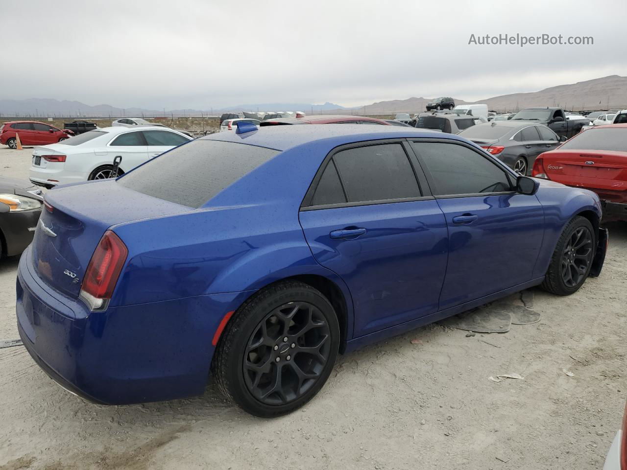 2019 Chrysler 300 S Blue vin: 2C3CCABG0KH515233