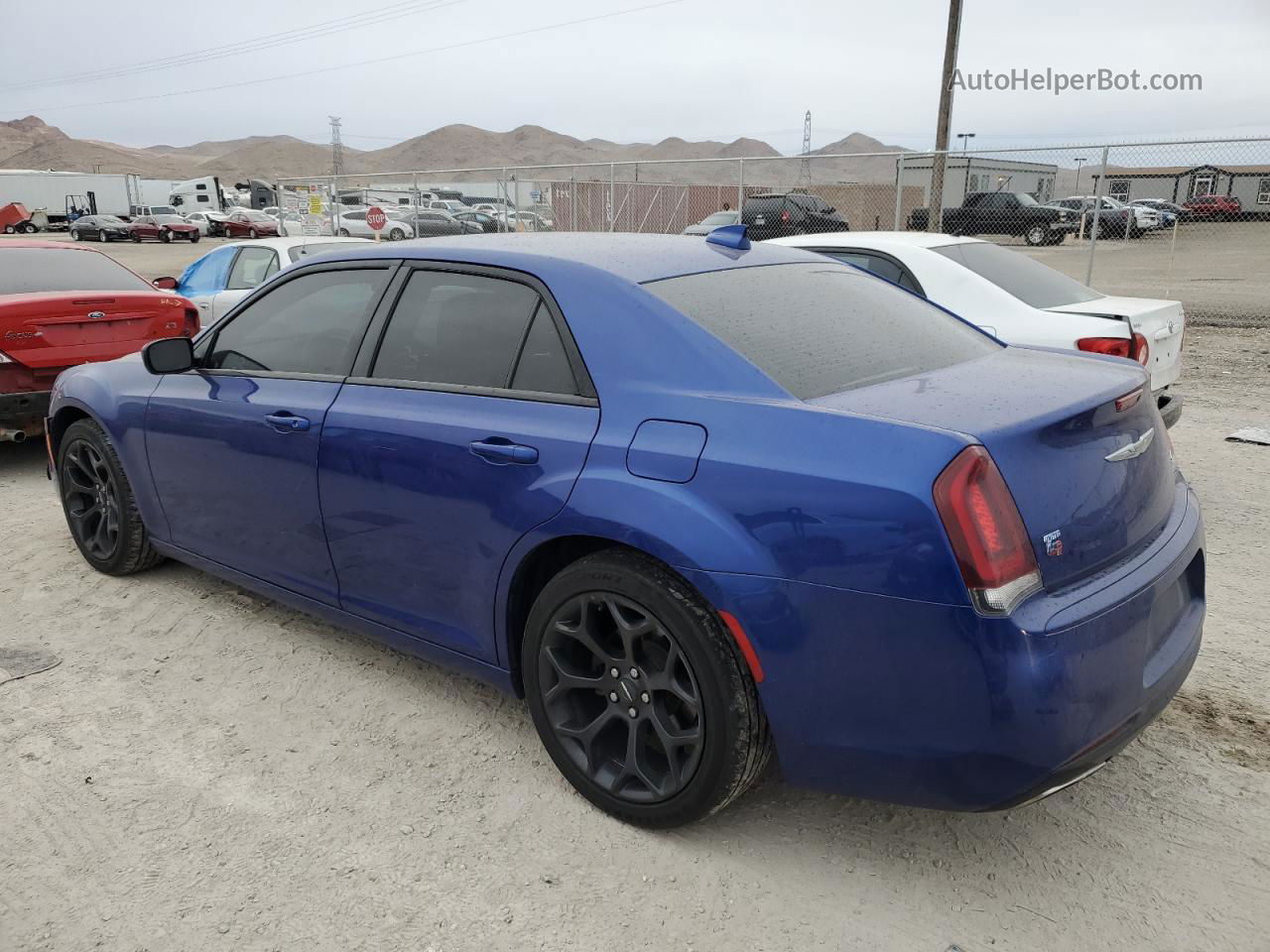 2019 Chrysler 300 S Синий vin: 2C3CCABG0KH515233