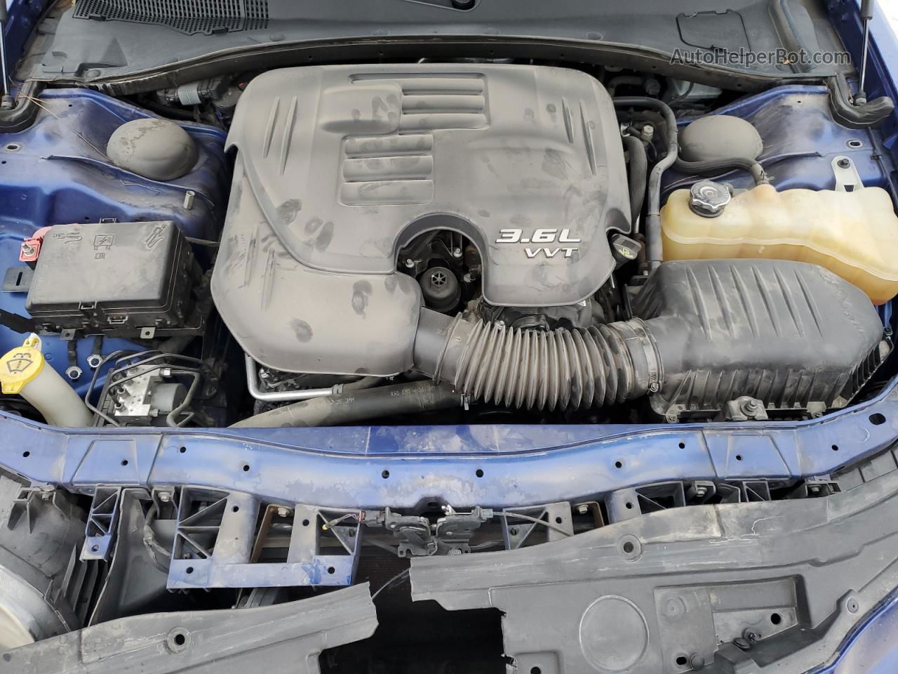 2019 Chrysler 300 S Синий vin: 2C3CCABG0KH515233
