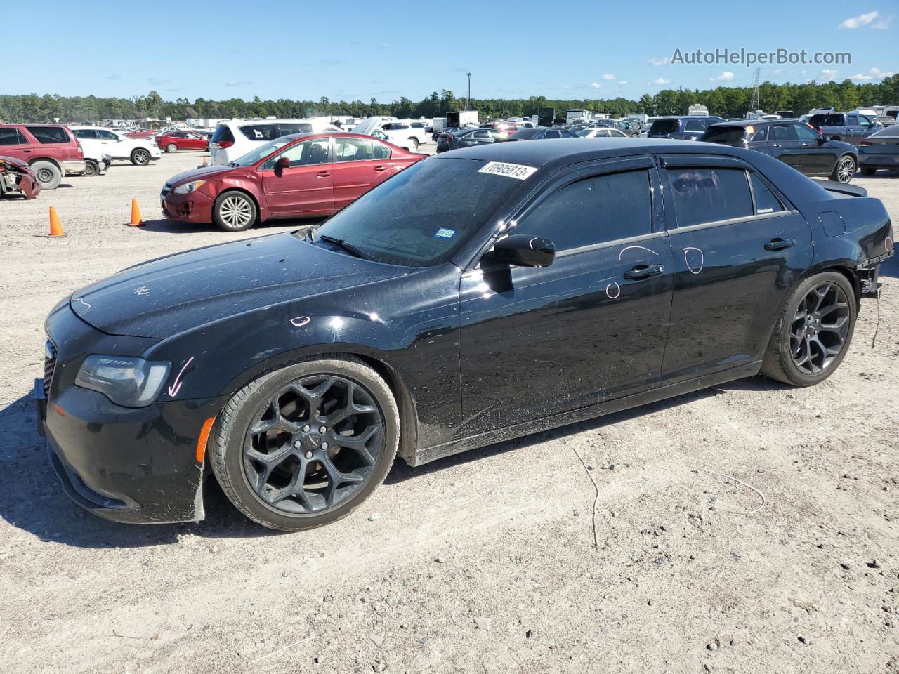 2019 Chrysler 300 S Black vin: 2C3CCABG0KH533733