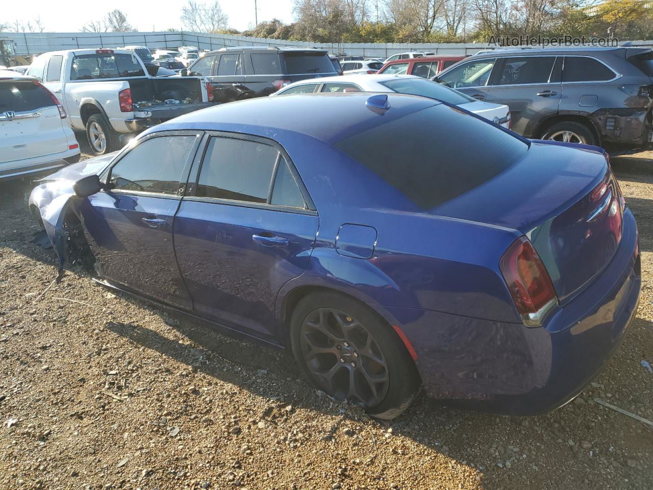 2019 Chrysler 300 S Blue vin: 2C3CCABG1KH515399