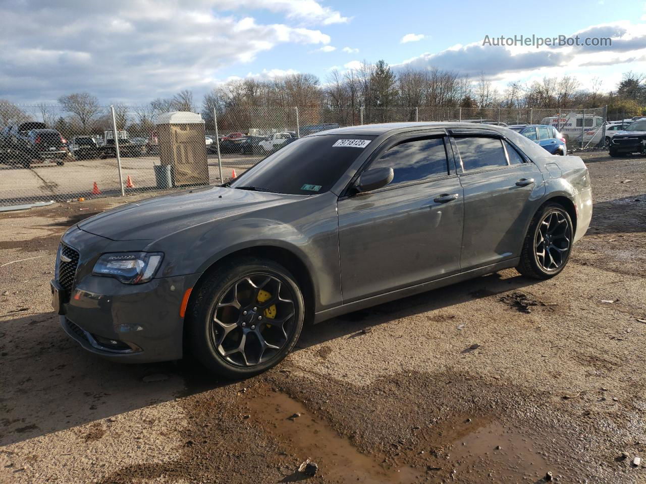 2019 Chrysler 300 S Gray vin: 2C3CCABG1KH640483