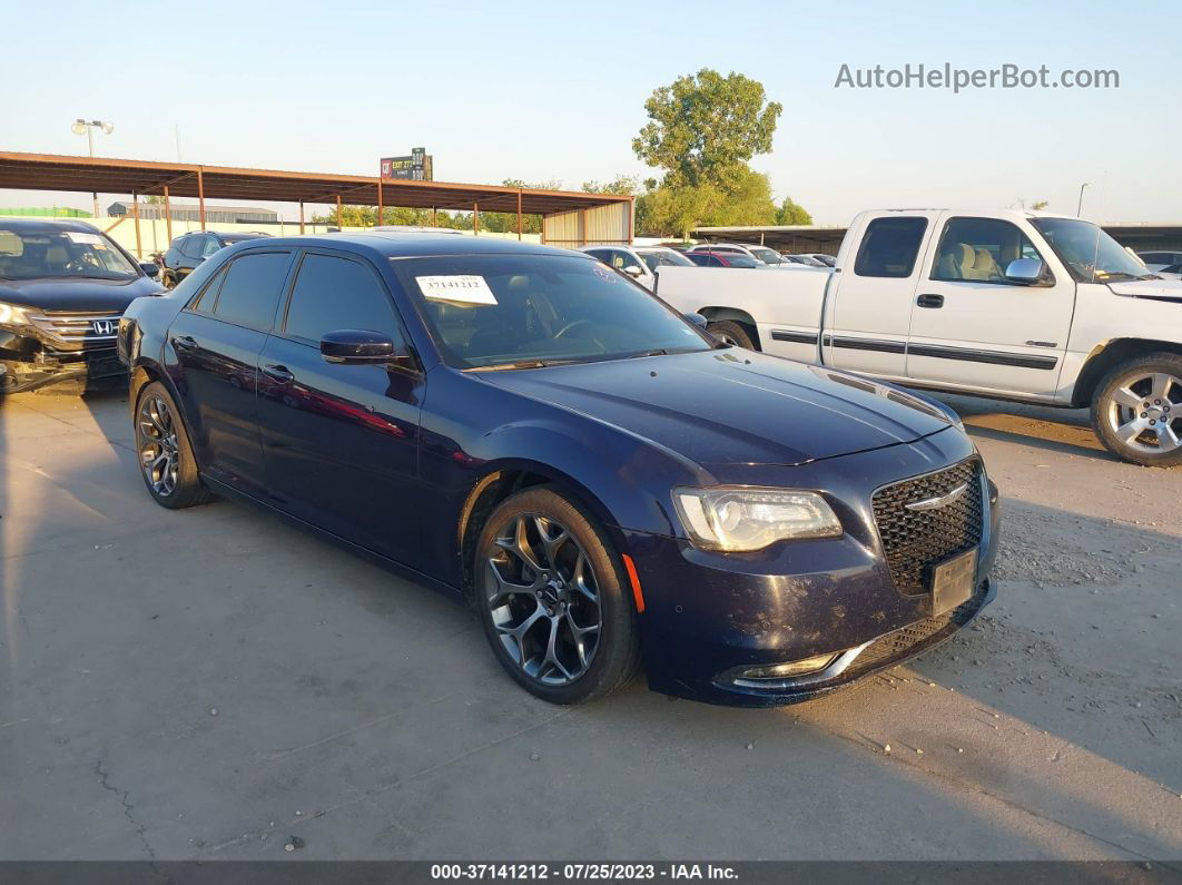 2016 Chrysler 300 300s Blue vin: 2C3CCABG2GH144650