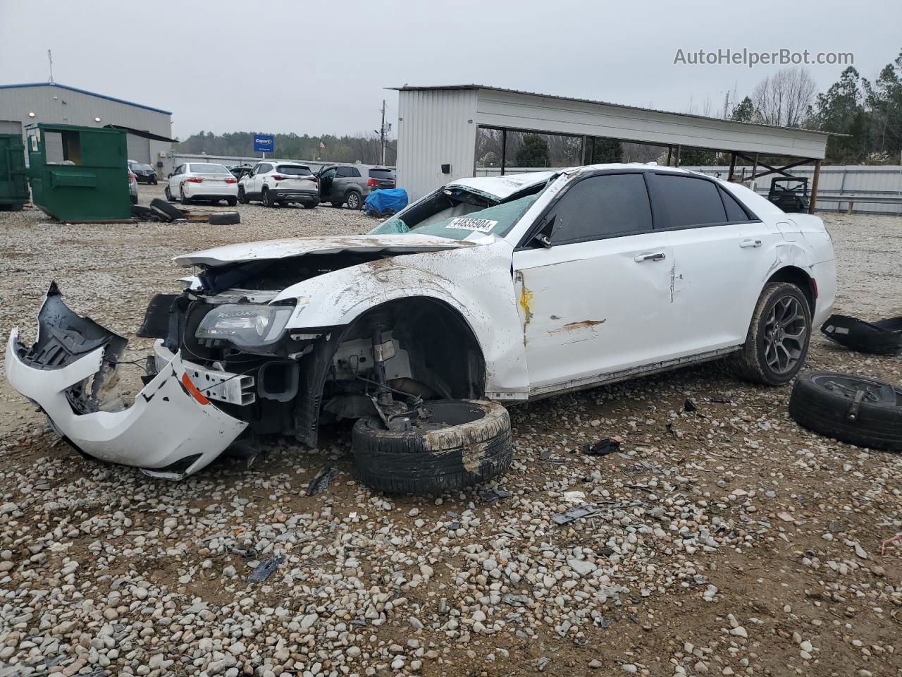 2016 Chrysler 300 S White vin: 2C3CCABG2GH144857