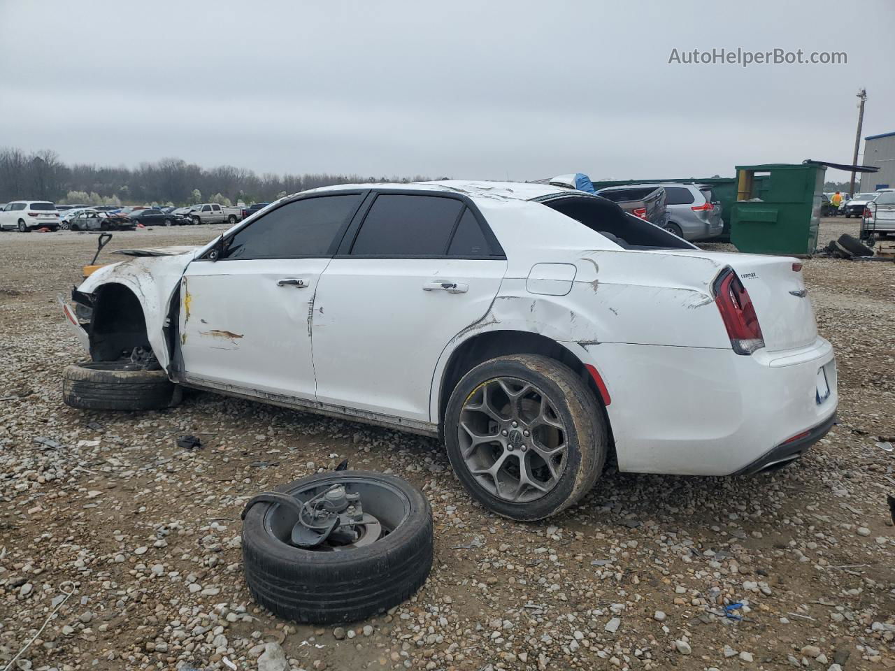 2016 Chrysler 300 S White vin: 2C3CCABG2GH144857