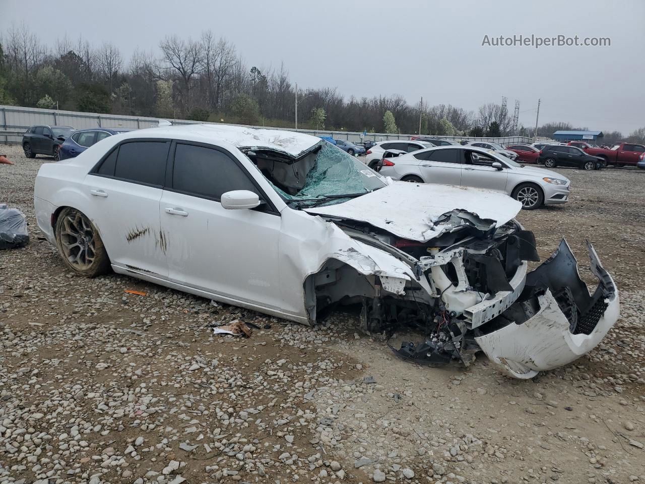 2016 Chrysler 300 S Белый vin: 2C3CCABG2GH144857