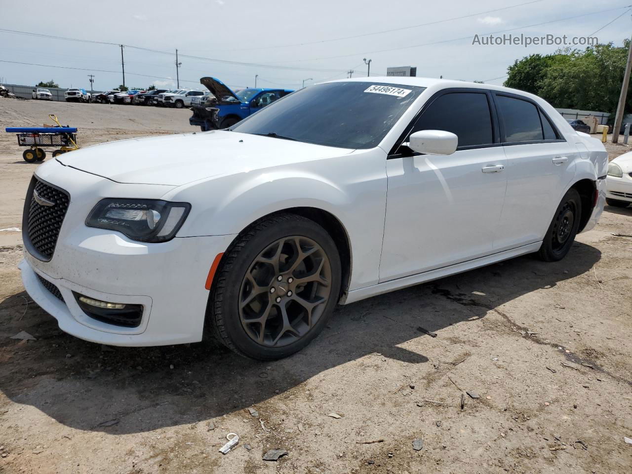 2017 Chrysler 300 S White vin: 2C3CCABG2HH664722