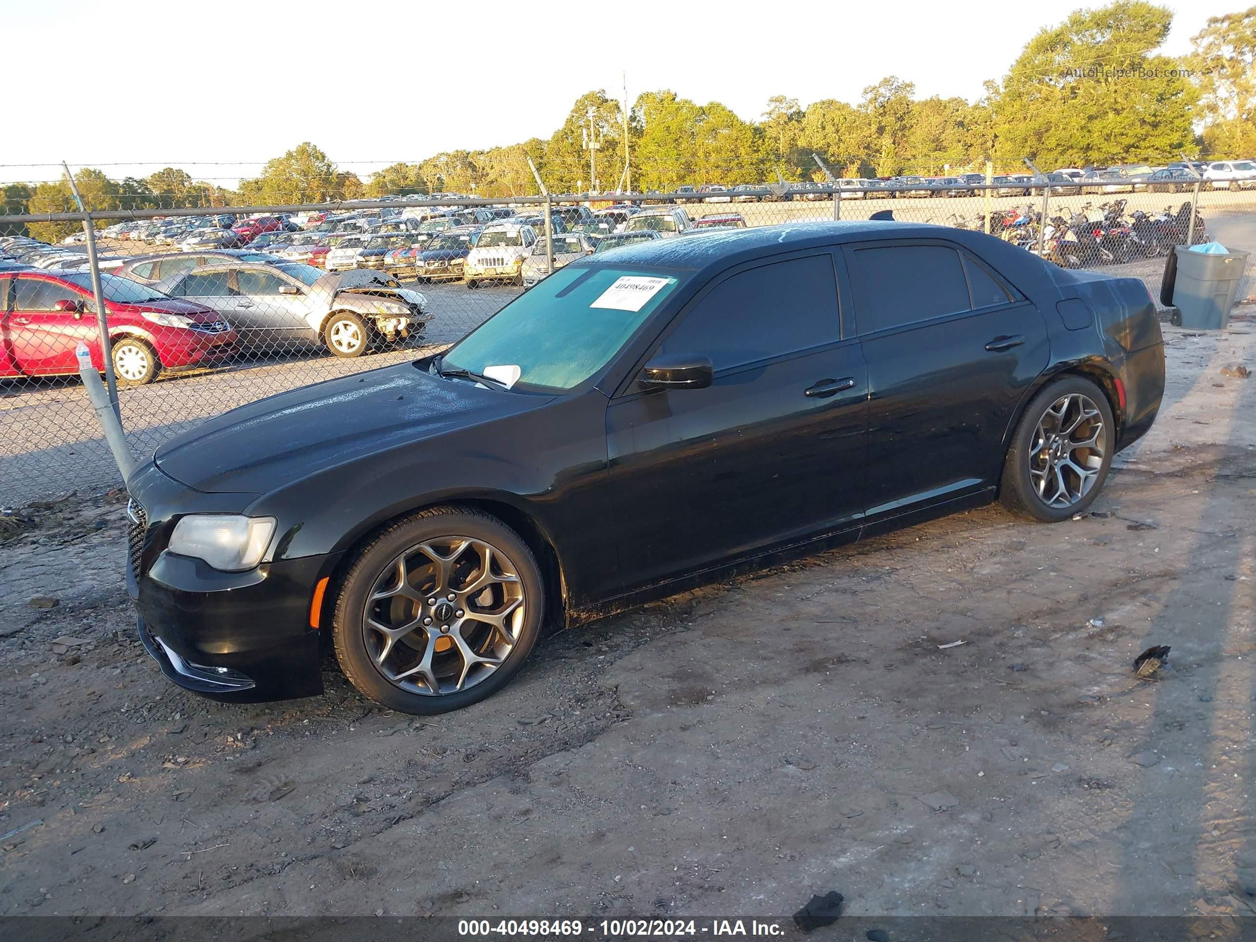 2016 Chrysler 300 300s Black vin: 2C3CCABG3GH269754