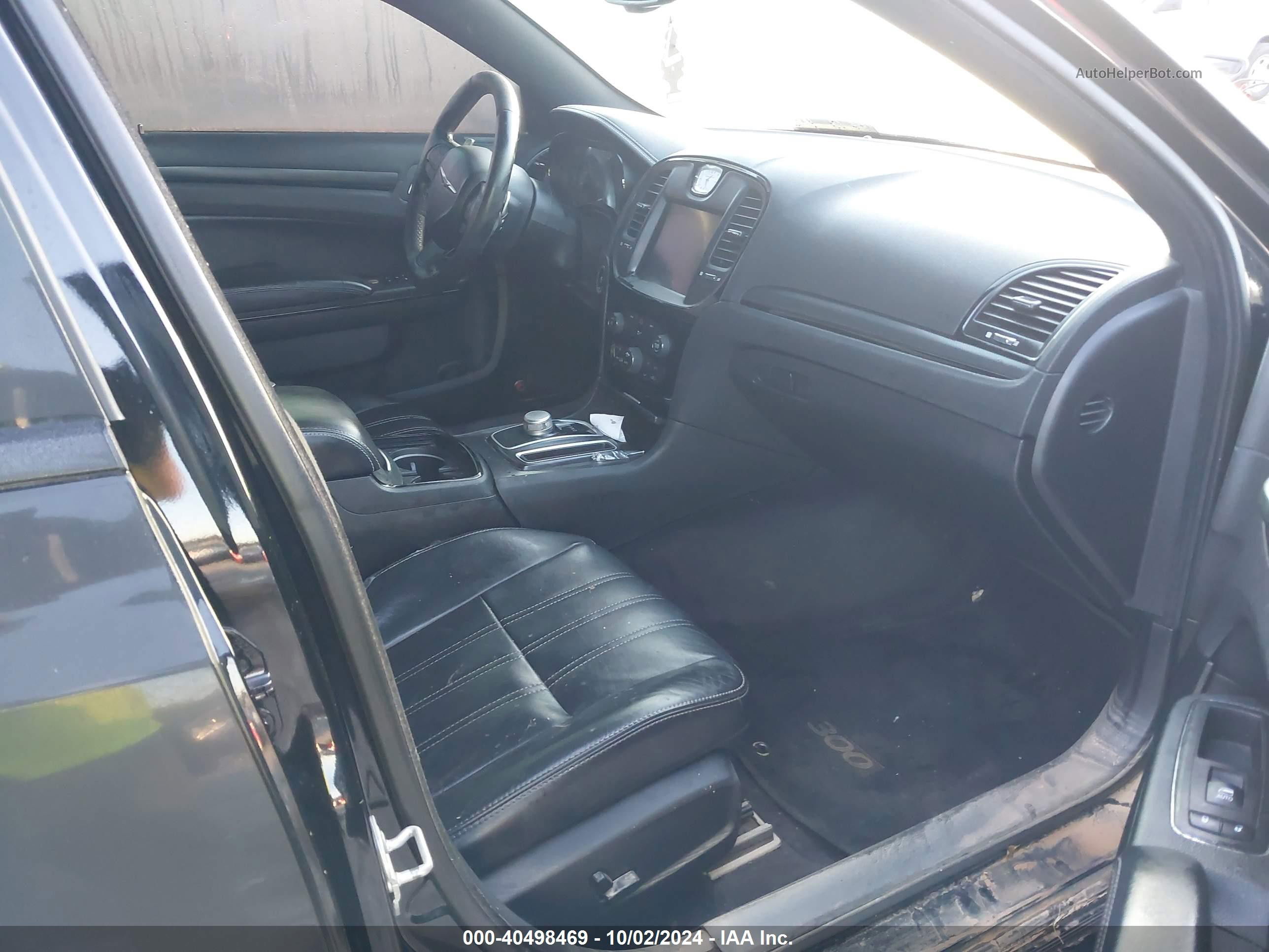 2016 Chrysler 300 300s Black vin: 2C3CCABG3GH269754