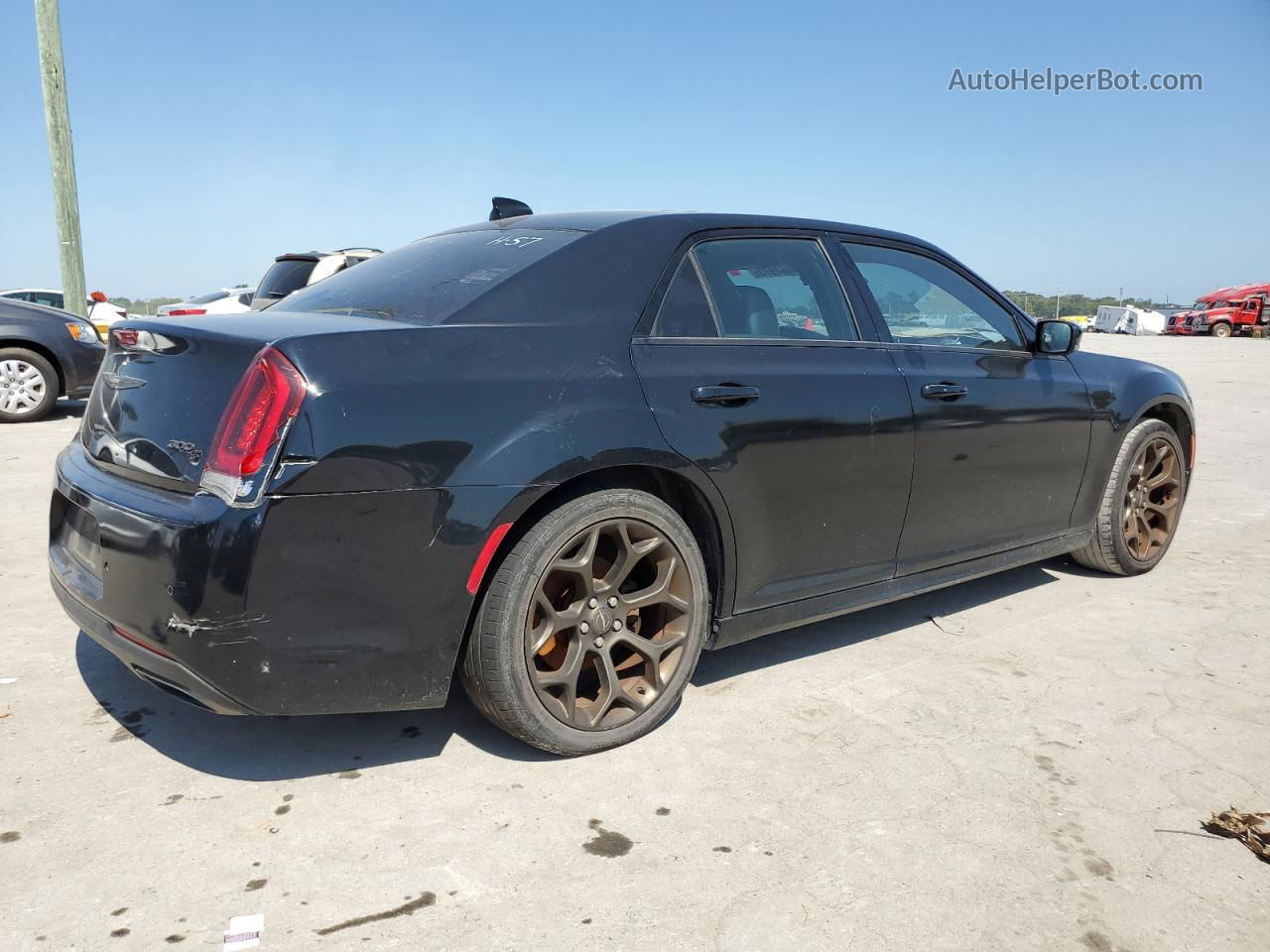 2016 Chrysler 300 S Black vin: 2C3CCABG3GH298462