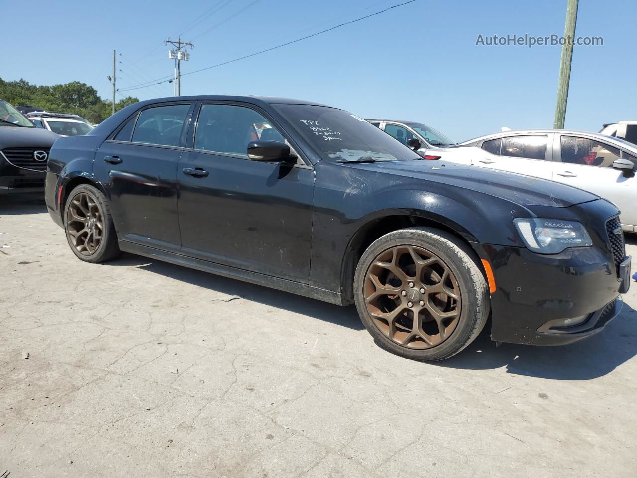 2016 Chrysler 300 S Black vin: 2C3CCABG3GH298462