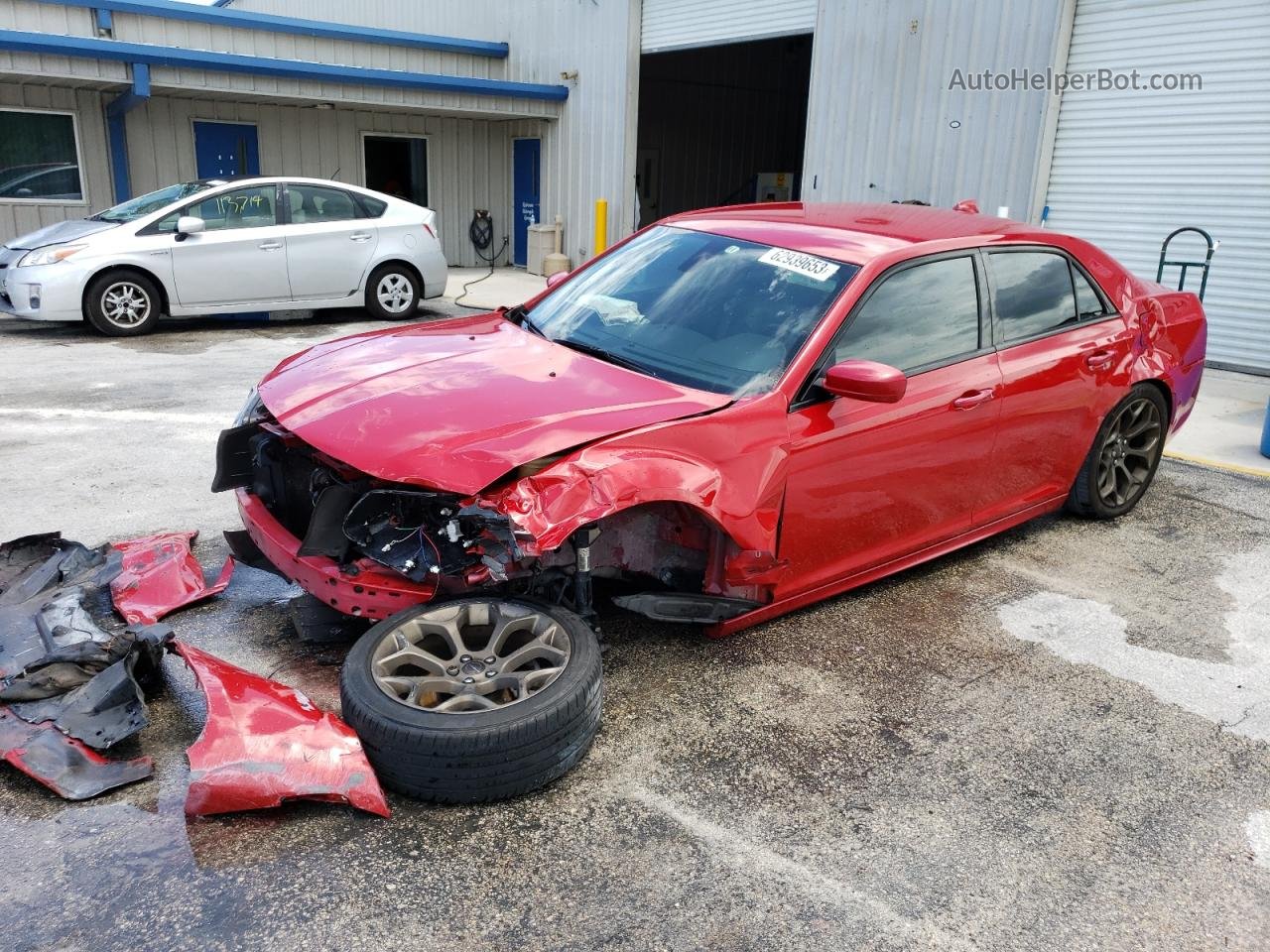 2016 Chrysler 300 S Red vin: 2C3CCABG3GH349118