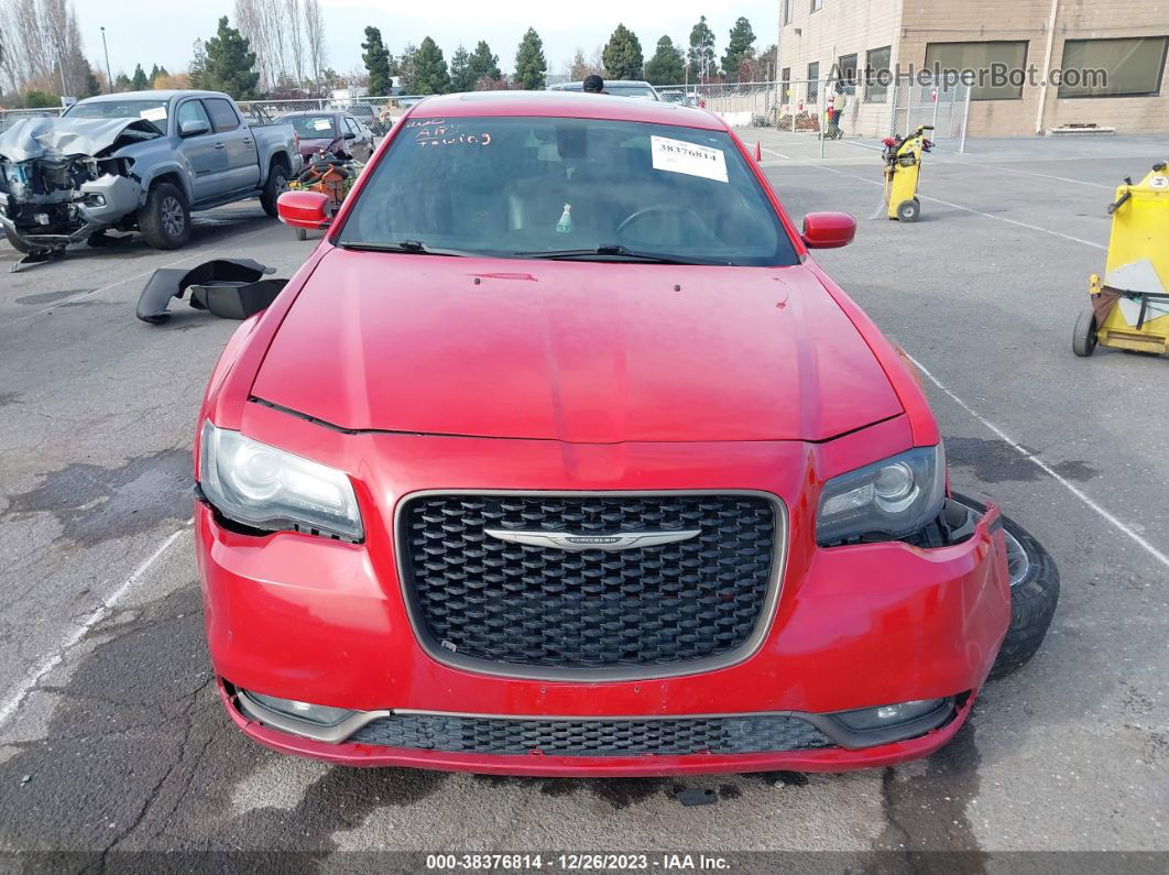 2017 Chrysler 300 300s Alloy Edition Red vin: 2C3CCABG3HH621684