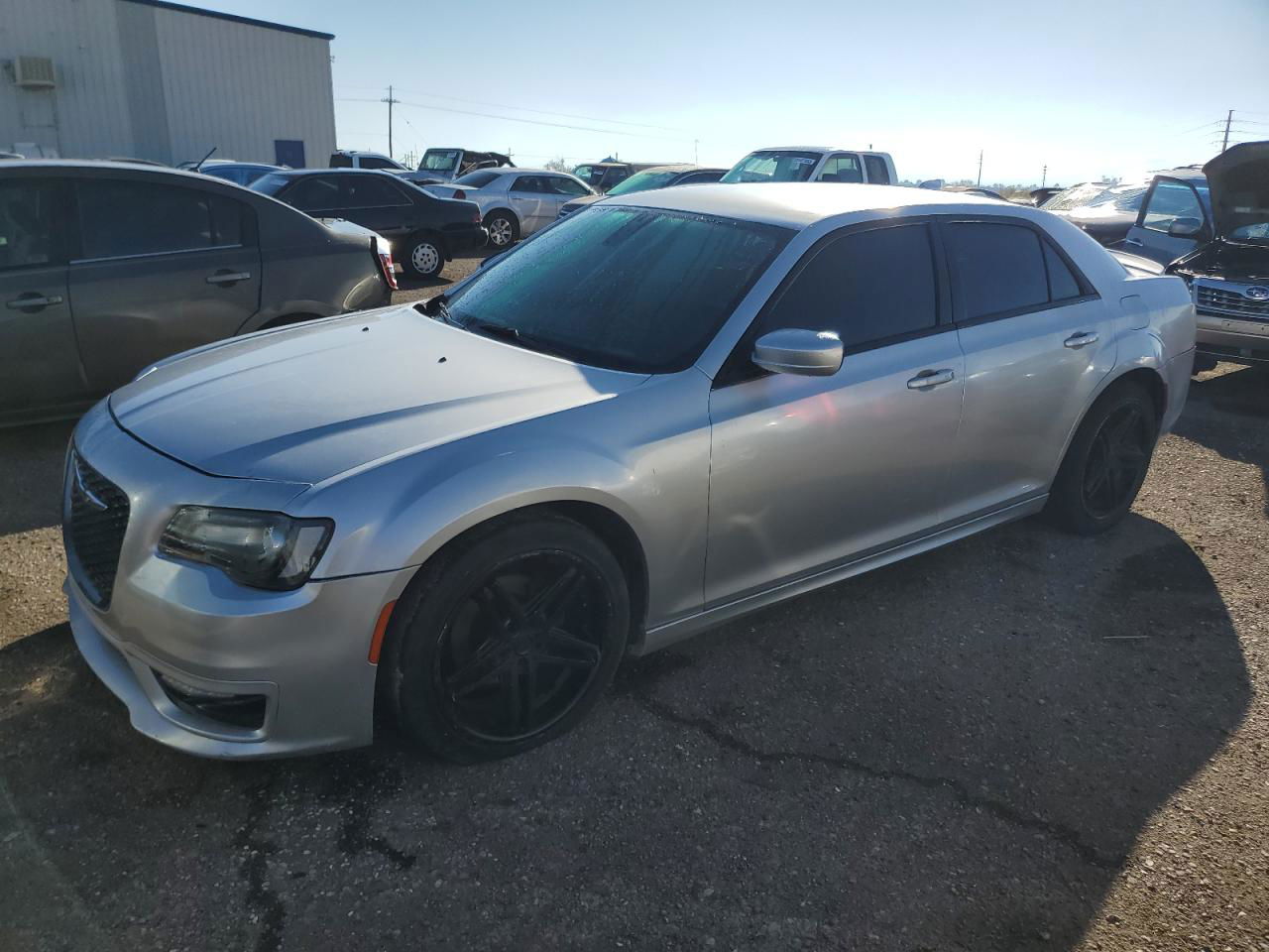 2017 Chrysler 300 S Silver vin: 2C3CCABG3HH639120