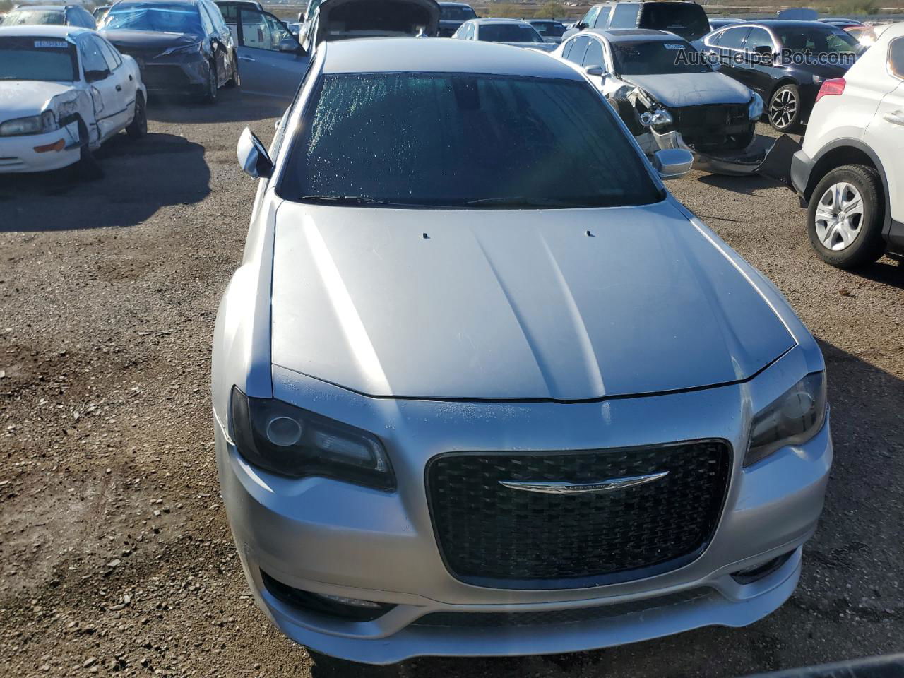 2017 Chrysler 300 S Silver vin: 2C3CCABG3HH639120