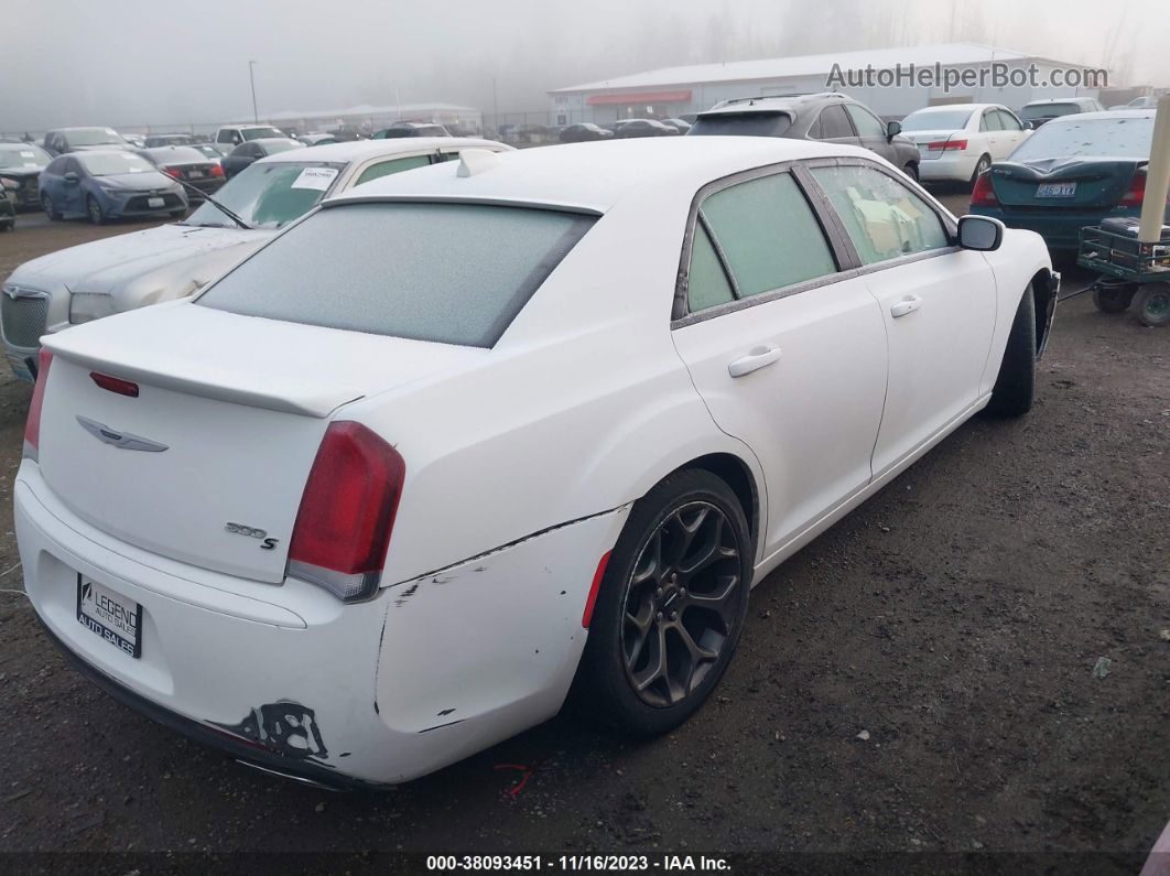 2017 Chrysler 300 300s White vin: 2C3CCABG3HH663708