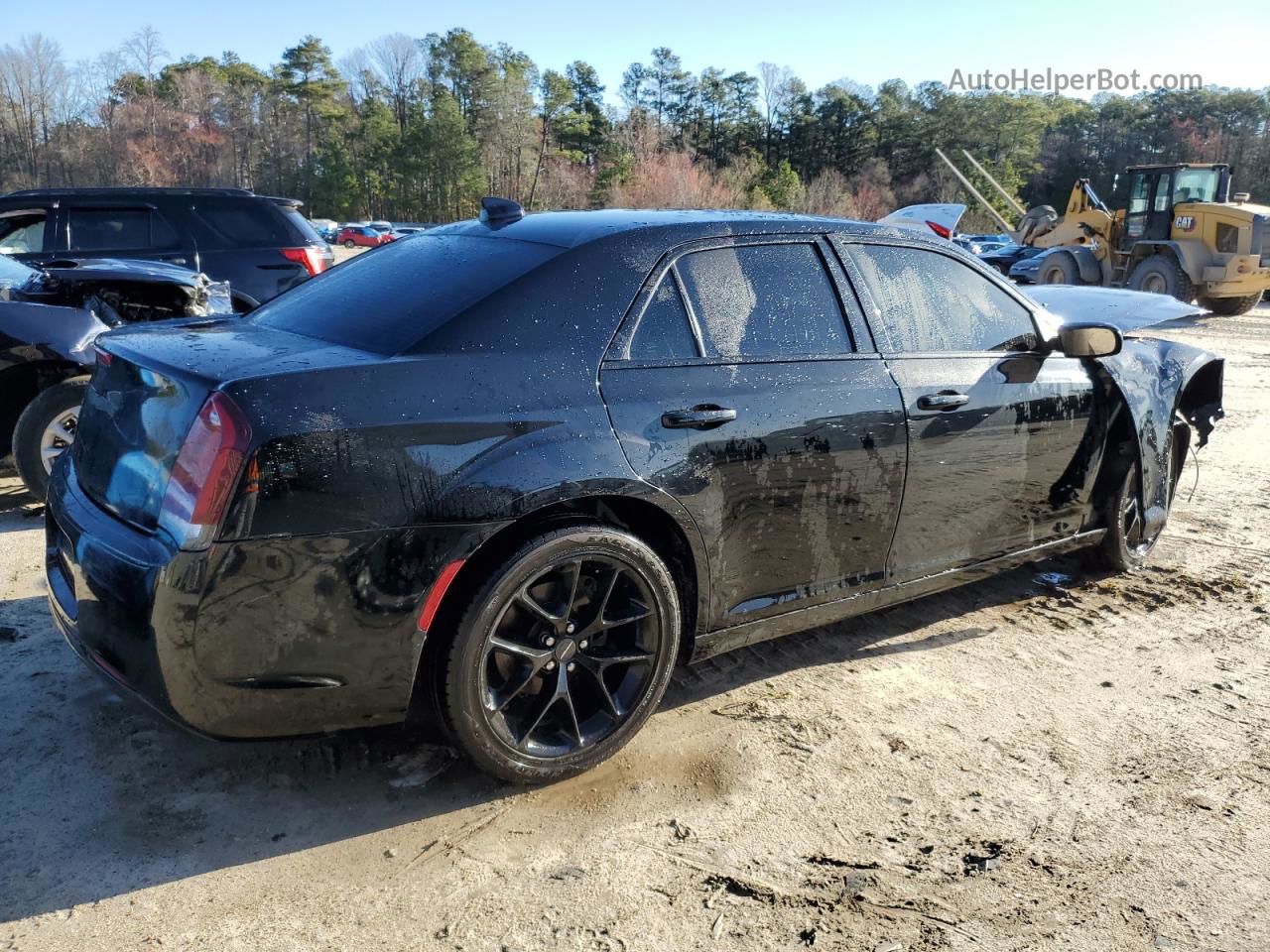 2019 Chrysler 300 S Черный vin: 2C3CCABG3KH697655