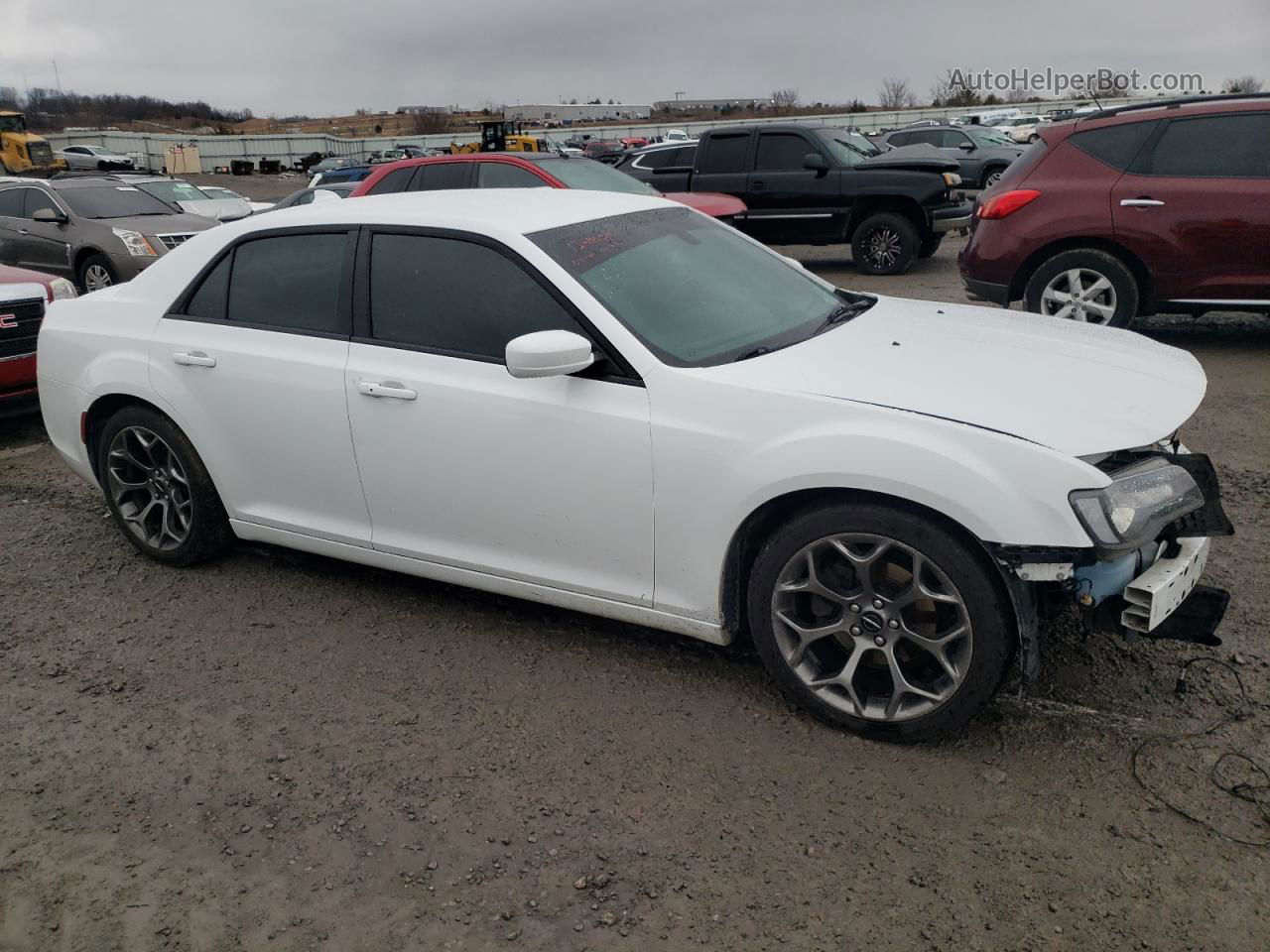 2016 Chrysler 300 S White vin: 2C3CCABG4GH135349