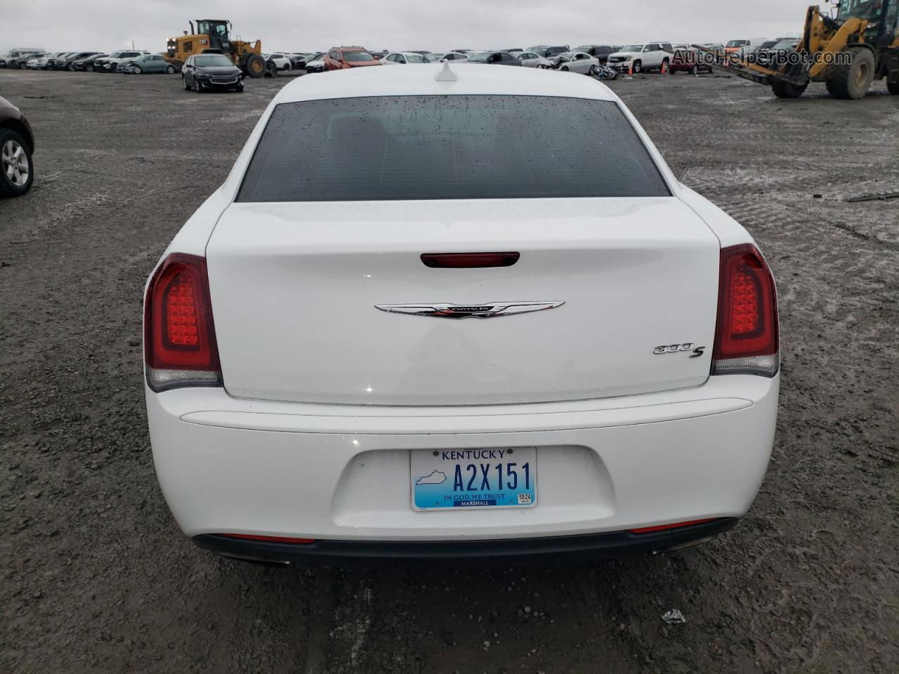 2016 Chrysler 300 S White vin: 2C3CCABG4GH135349