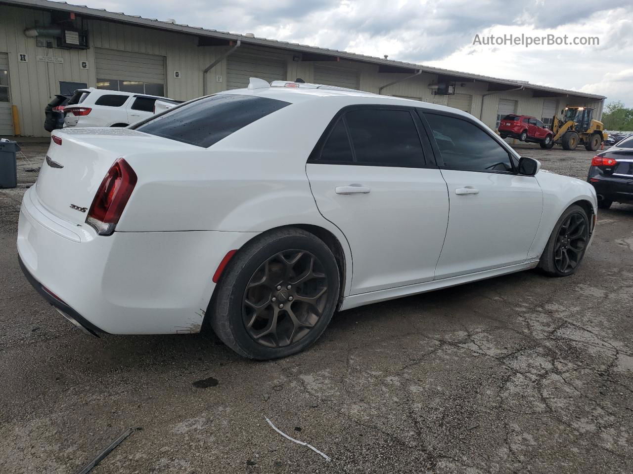 2016 Chrysler 300 S White vin: 2C3CCABG4GH287227