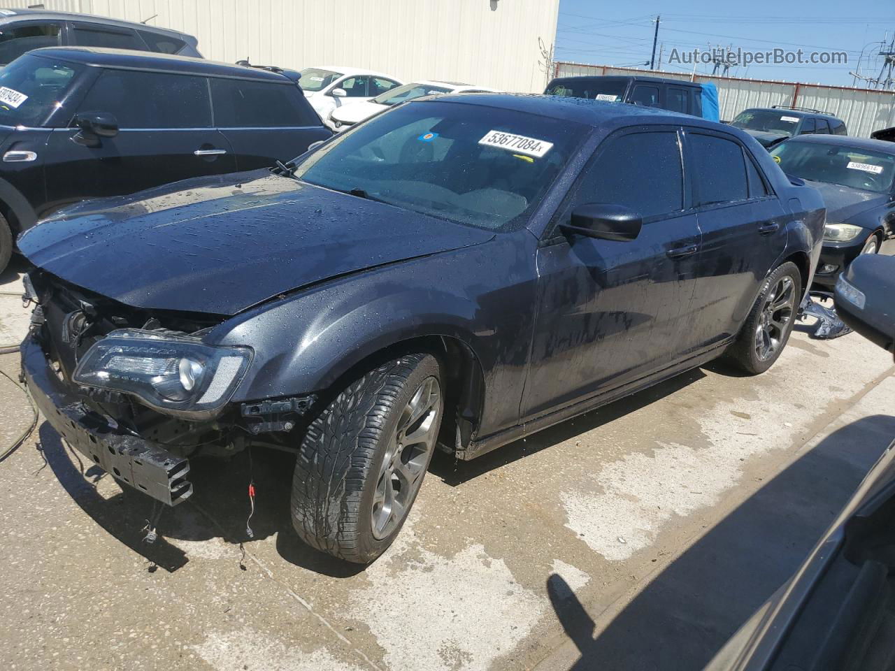 2017 Chrysler 300 S Black vin: 2C3CCABG4HH616025