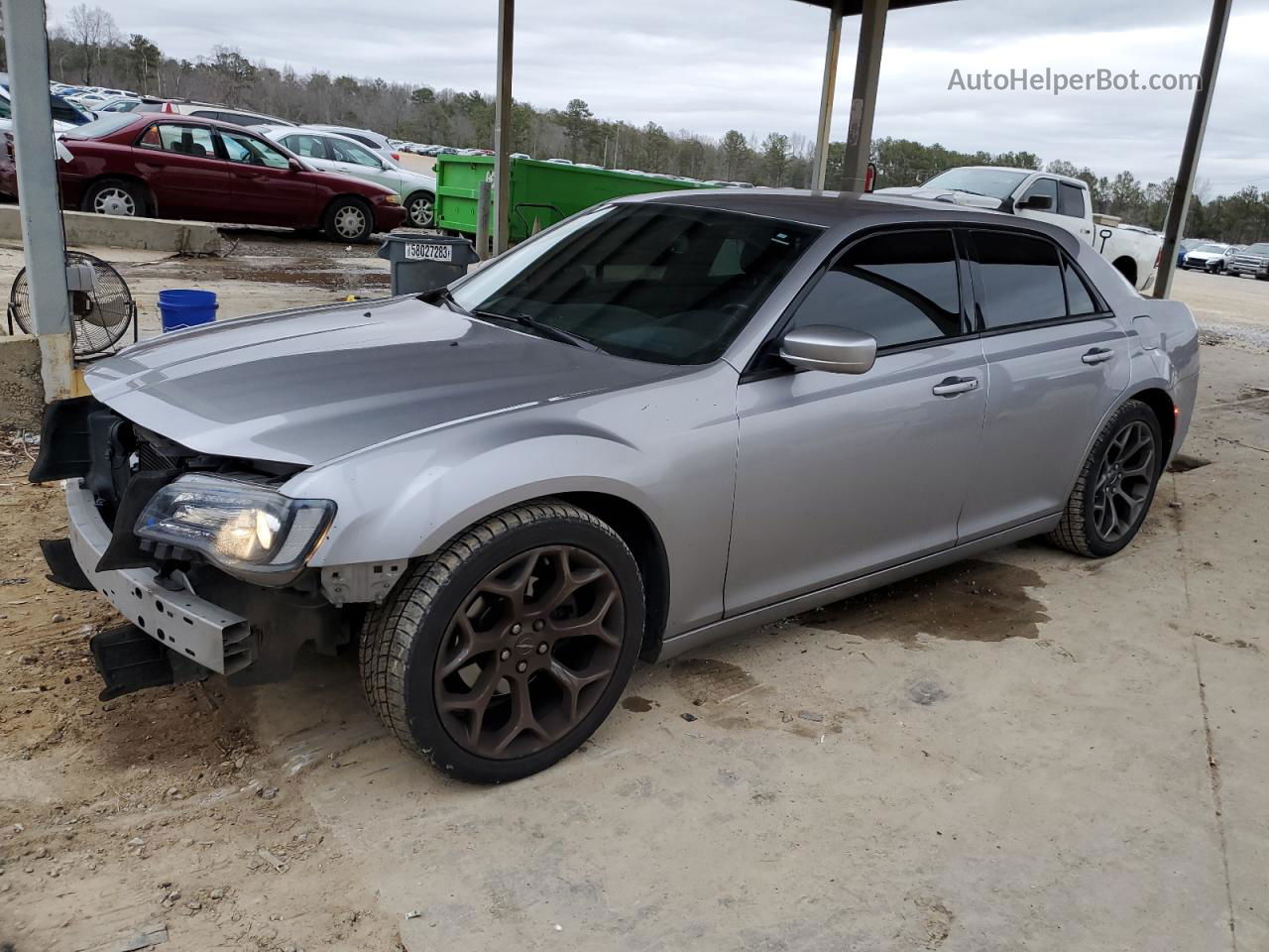 2017 Chrysler 300 S Silver vin: 2C3CCABG4HH663166