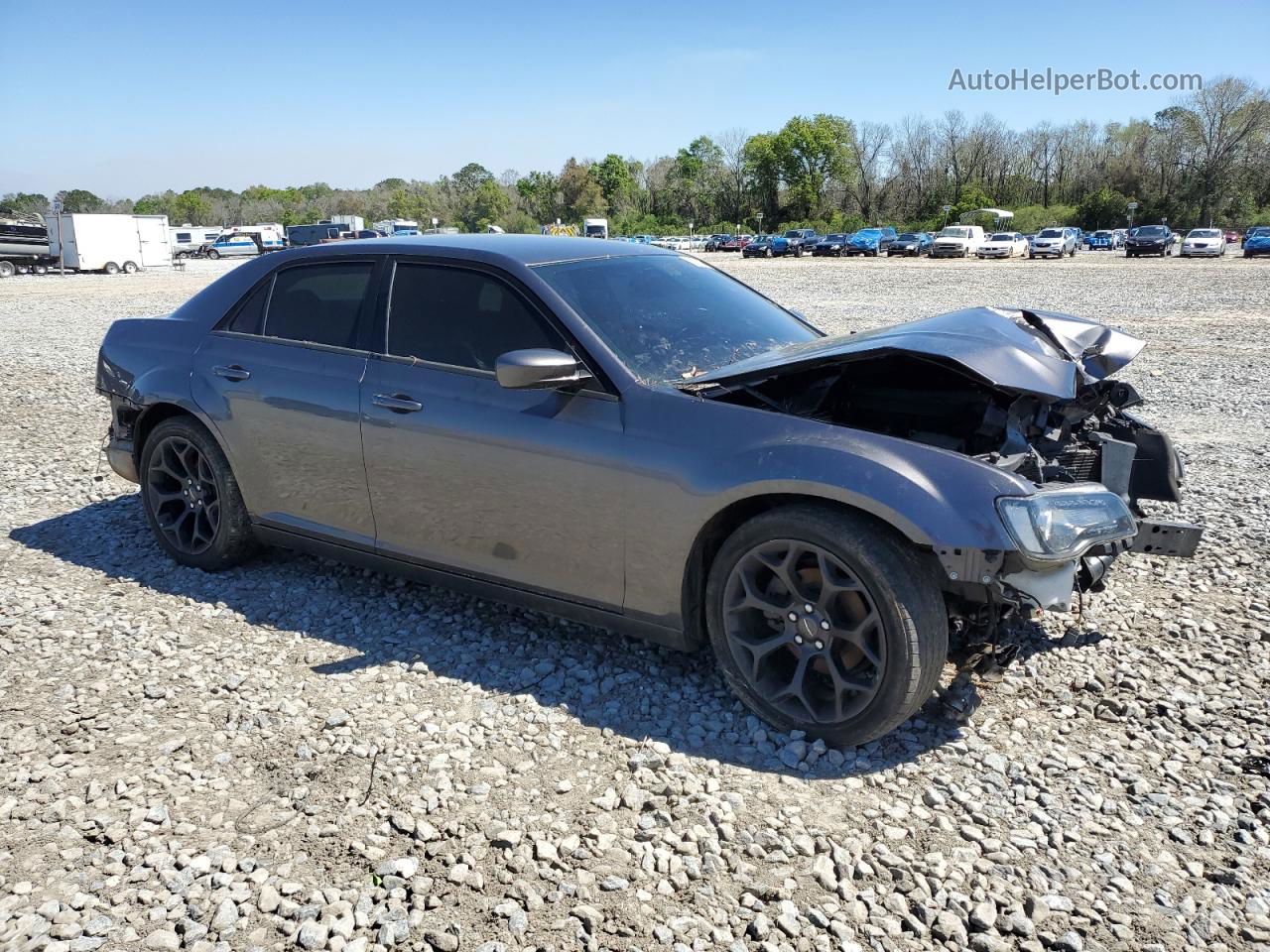 2019 Chrysler 300 S Gray vin: 2C3CCABG4KH539485